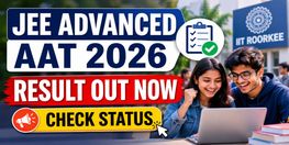JEE Advanced AAT 2026 Result Declared at jeeadvacin